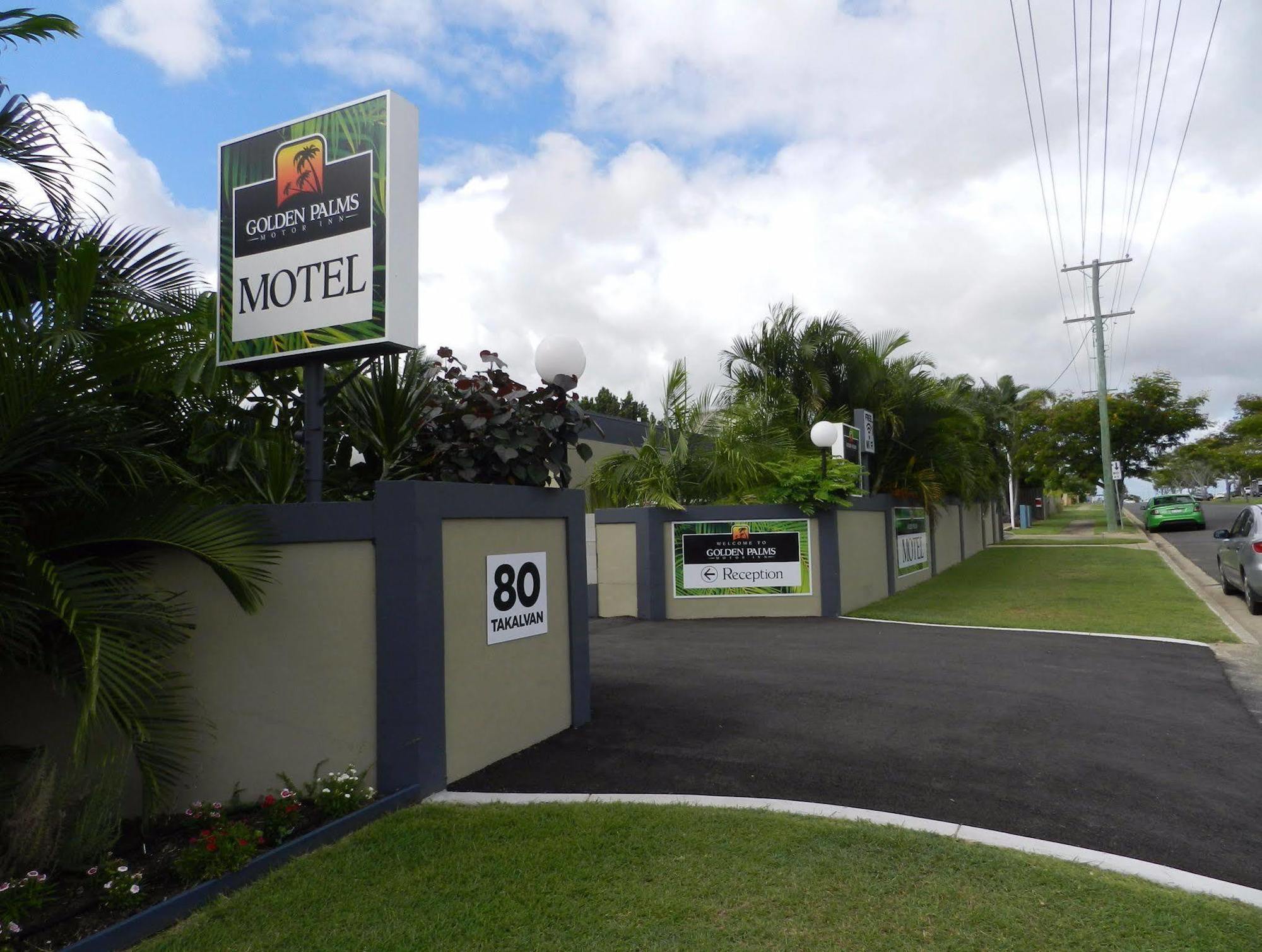 Golden Palms Motor Inn Bundaberg Ngoại thất bức ảnh